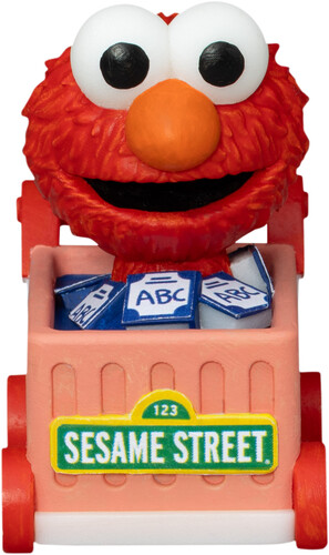 SESAME STREET CART PULL BACK CAR BLIND SET 6CT
