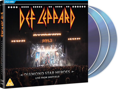 Def Leppard - Diamond Star Heroes: Live from Sheffield vinyl record cover
