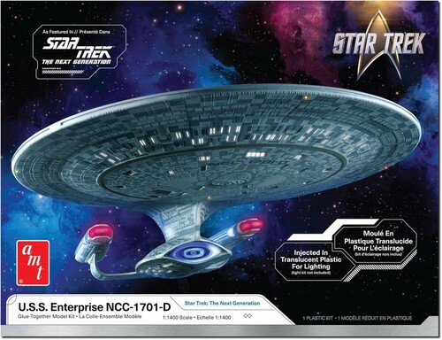 Star Trek: The Next Generation U.S.S. Enterprise NCC1701D AMT Model Kit