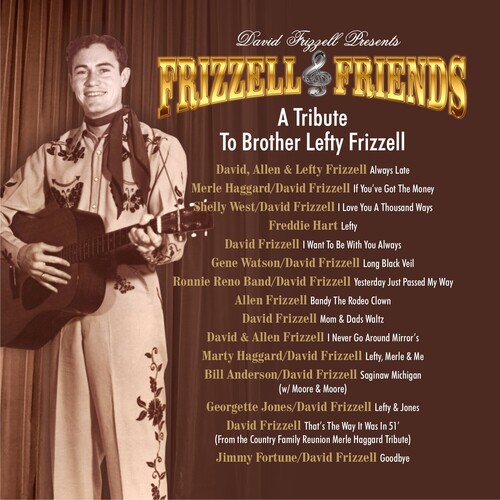 David Frizzell & Friends - Tribute To Brother Lefty Frizzell vinyl record cover