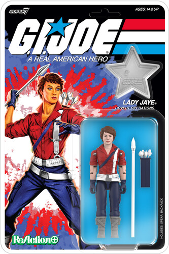 G.I. JOE REACTION+ WAVE 08 - LADY JAYE (AMERICA'S