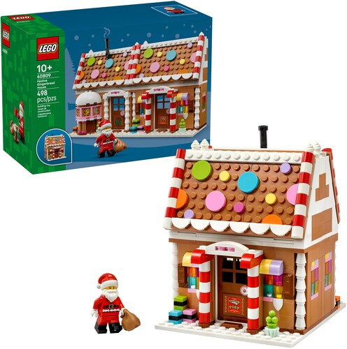 LEGO ICONS FESTIVE GINGERBREAD HOUSE