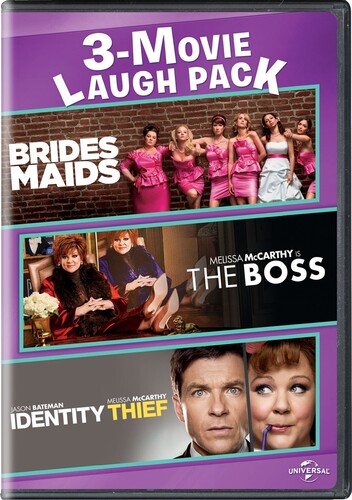 Bridesmaids /  The Boss /  Identity Thief 3-movie Laugh Pack
