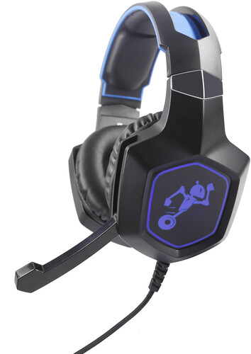 PC Accessory:  Wired Headset - TekNMOTION YPS4B4 Yapster - Black:  Compatible with PC, Switch, PS5, Xbox X|S