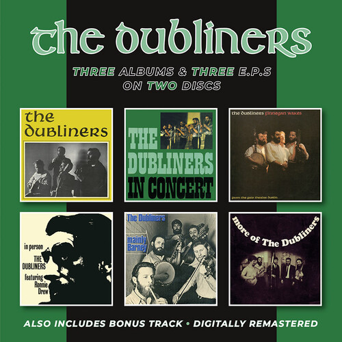 Dubliners / In Concert / Finnegan Wakes + In Person, Mainly Barney &More Of The Dubliners EPs + Bonus Track