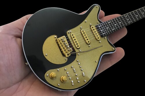 Brian May - Brian May Queen Gold Special Mini Guitar (Clcb)
