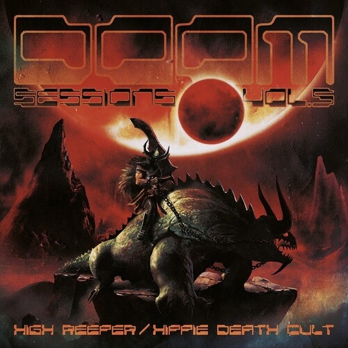 High Reeper / Hippie Death Cult - Doom Sessions 5 vinyl record cover