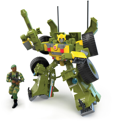 Tra Project Trooper 3 - Hasbro Collectibles - Transformers Collaborative: G.I. Joe Mash-Up, Bumblebee A.W.E. Striker & Lonzo "Stalker" Wilkinson