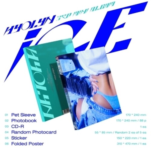 Ice - incl. Photo Book, 2 Photo Cards, Sticker + Poster