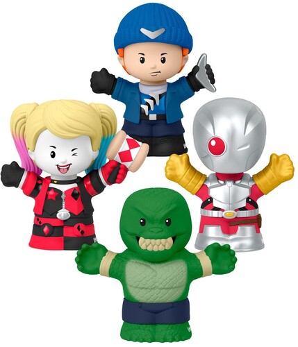 LITTLE PEOPLE COLLECTOR SUICIDE SQUAD 4 PACK SE