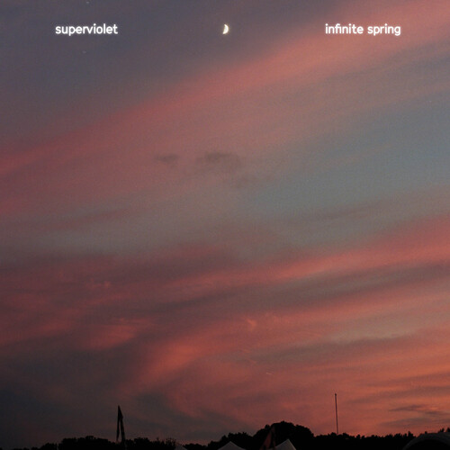 Superviolet - Infinite Spring - Sunset Swirl vinyl record cover