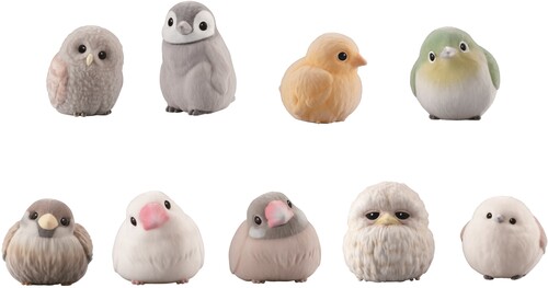 FLOCKED TENORI FRIENDS 1 BIRDS