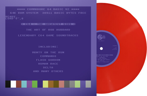 C64 Greatest Sids: The Art Of Rob Hubbard - Limited To 100 Handnumbered Edition (Red Vinyl)