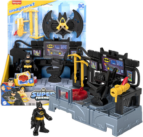IMAGINEXT DC SUPER FRIENDS BAT COMPUTER PLAYSET