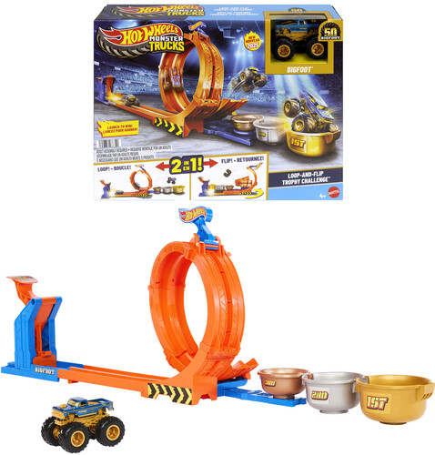 HW MONSTER TRUCKS LOOP AND FLIP TROPHY CHALLENGE