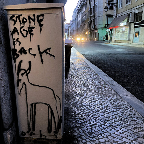 Caleb Nichols - Stone Age Is Back vinyl record cover