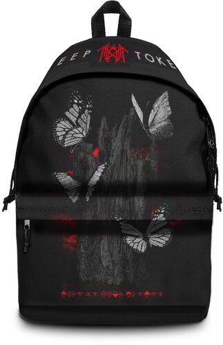 ROCKSAX SLEEP TOKEN BUTTERFLIES LOGO DAYPACK BLACK