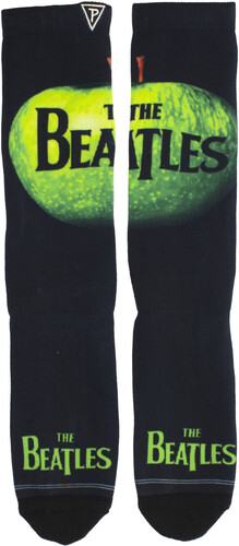 PERRI'S BEATLES GREEN APPLES CREW SOCKS