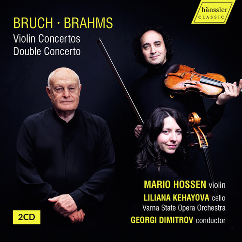 Mario Hossen - Brauch & Brahms: Violin Cons Double Concerto vinyl record cover