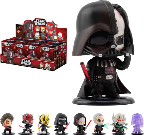 STAR WARS DARK SIDE COSBI BOBBLEHEAD BLIND 8CT PDQ