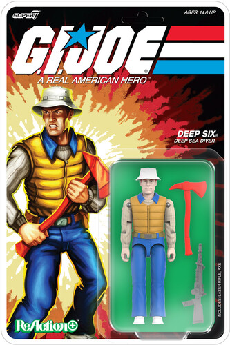G.I. JOE REACTION+ WAVE 09 - DEEP SIX (COMIC)