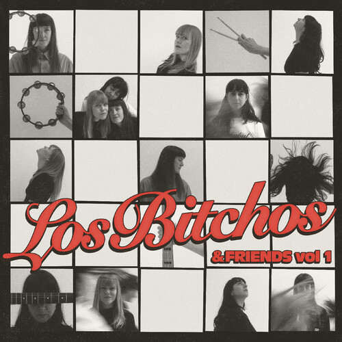 Los Bitchos - Los Bitchos & Friends Vol 1 (Blk) (Uk) vinyl record cover