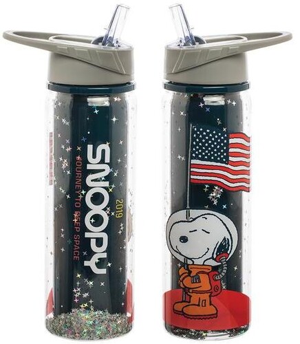 snoopy water bottle dog toy