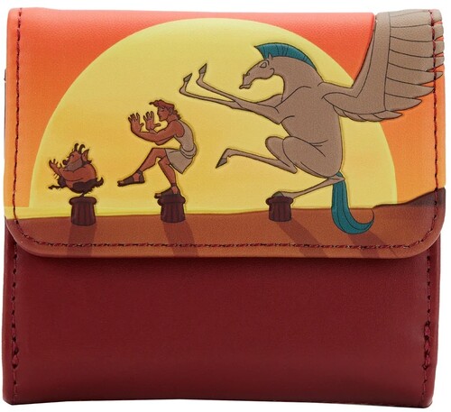 Loungefly Disney: - LOUNGEFLY DISNEY: HERCULES 25TH ANNIVERSARY SUNSET WALLET