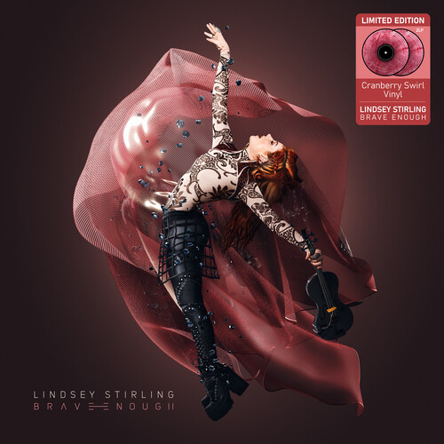 Lindsey Stirling - Brave Enough- Cranberry Swirl [Colored Vinyl]