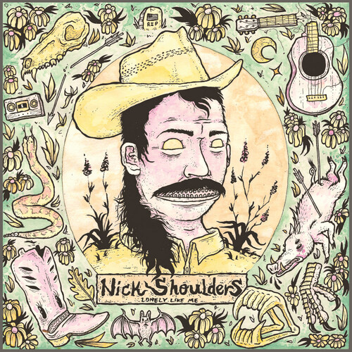 Nick Shoulders - Lonely Like Me - Green/Yellow Marble [Colored Vinyl] (Grn)