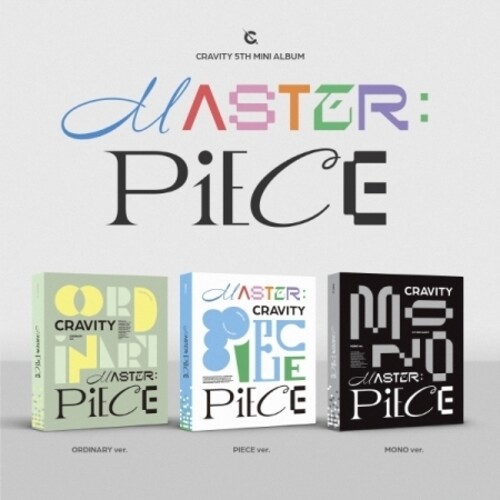 Master:Piece - Random Cover - incl. 96pg Photobook, Lyric Card + Photocard [Import]