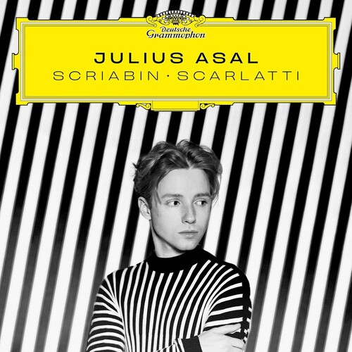 Julius Asal - Scriabin - Scarlatti vinyl record cover