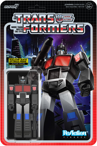 TRANSFORMERS REACTION FIGURES WAVE 08 - OPTIMUS PR