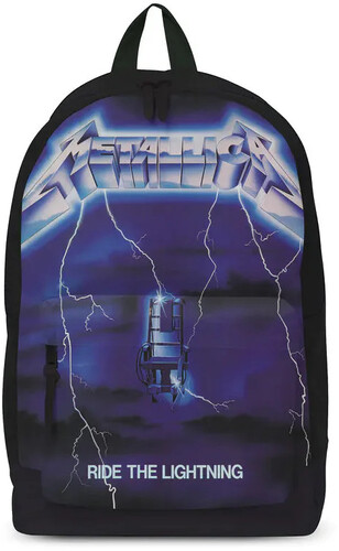 ROCKSAX METALLICA RIDE THE LIGHTNING BACKPACK BLK