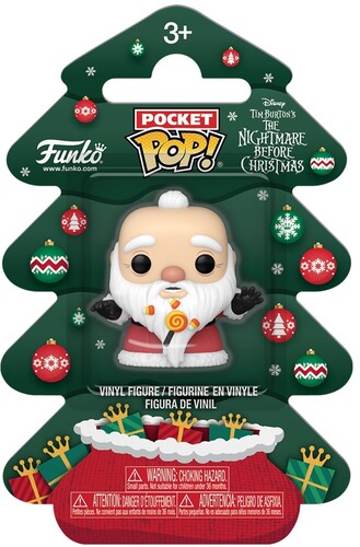 POCKET POP HOLIDAY TREE NBX SANDY CLAWS