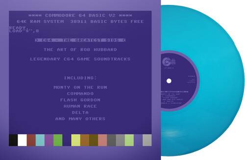 C64 Greatest Sids: The Art Of Rob Hubbard - Limited To 100 Handnumbered Edition (Turquoise Vinyl)