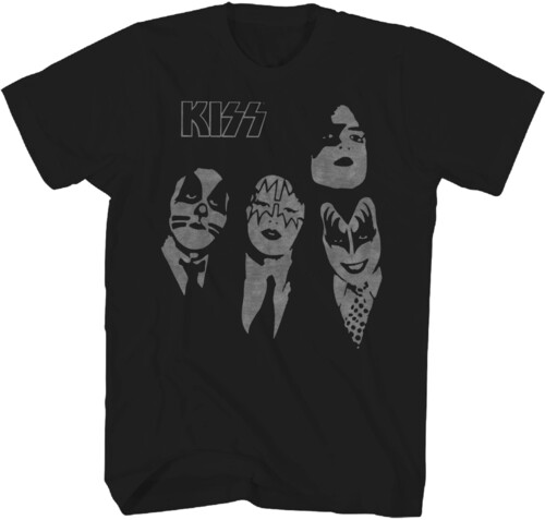 KISS DRESSED TO KILL FACES TSHIRT 2XL 38101118A5