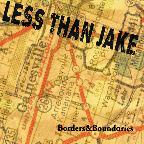 Less Than Jake - Borders & Boundaries - 25th Anniversary vinyl record cover