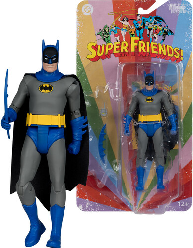 DC RETRO 6IN WV15 - SUPER FRIENDS - BATMAN V2