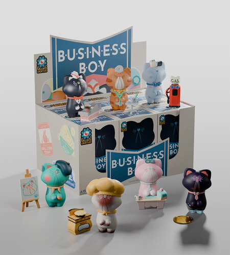 Kaleidos Business Boy: Blind Box Series 1 with 6-Piece PDQ
