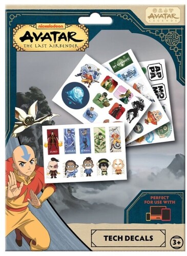 AVATAR THE LAST AIRBENDER TECH DECALS SET|alliance entertainment