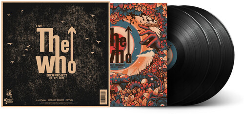 The Who - Live at Eden Project July 25 2023 vinyl record cover