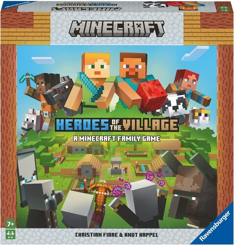 MINECRAFT HEROES OF THE VILLAGE FAMILY GAME