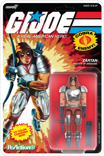 G.I. JOE REACTION+ WAVE 09 - ZARTAN (COMIC)
