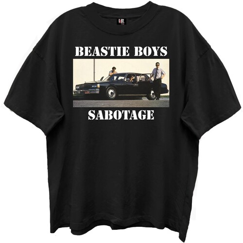 BEASTIE BOYS SABATOGE GIANT VINTAGE TSHRT XLG BLK