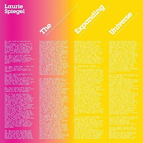 Laurie Spiegel - The Expanding Universe vinyl record cover