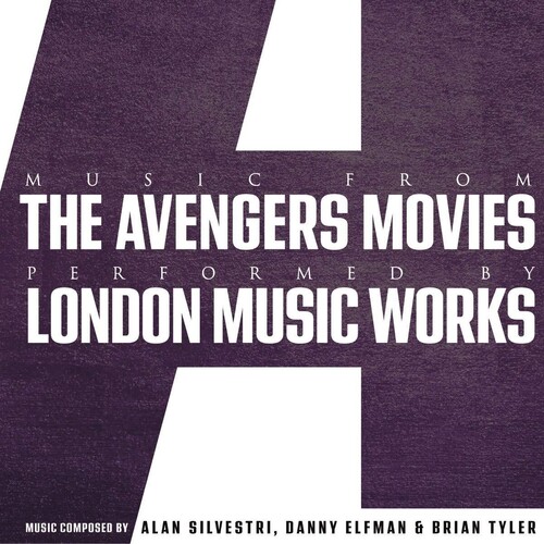 London Music Works (Uk) - Music From The Avengers Movies (Uk) vinyl record cover