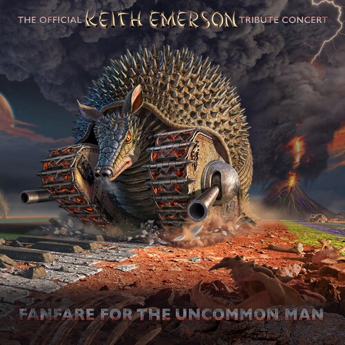 Fanfare For The Uncommon Man / Various - Fanfare For The Uncommon Man: Official Keith Emerson Tribute Concert / Various vinyl record cover