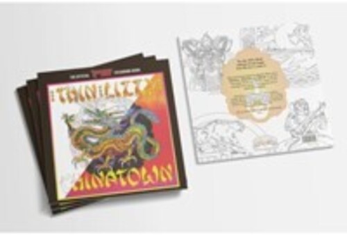Thin Lizzy - Official Thin Lizzy Coloring Book