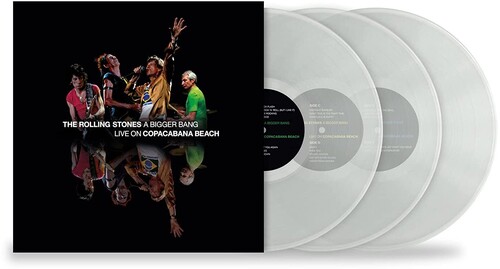 The Rolling Stones - A Bigger Bang Live On Copacabana Beach [Limited Edition Clear 3LP]